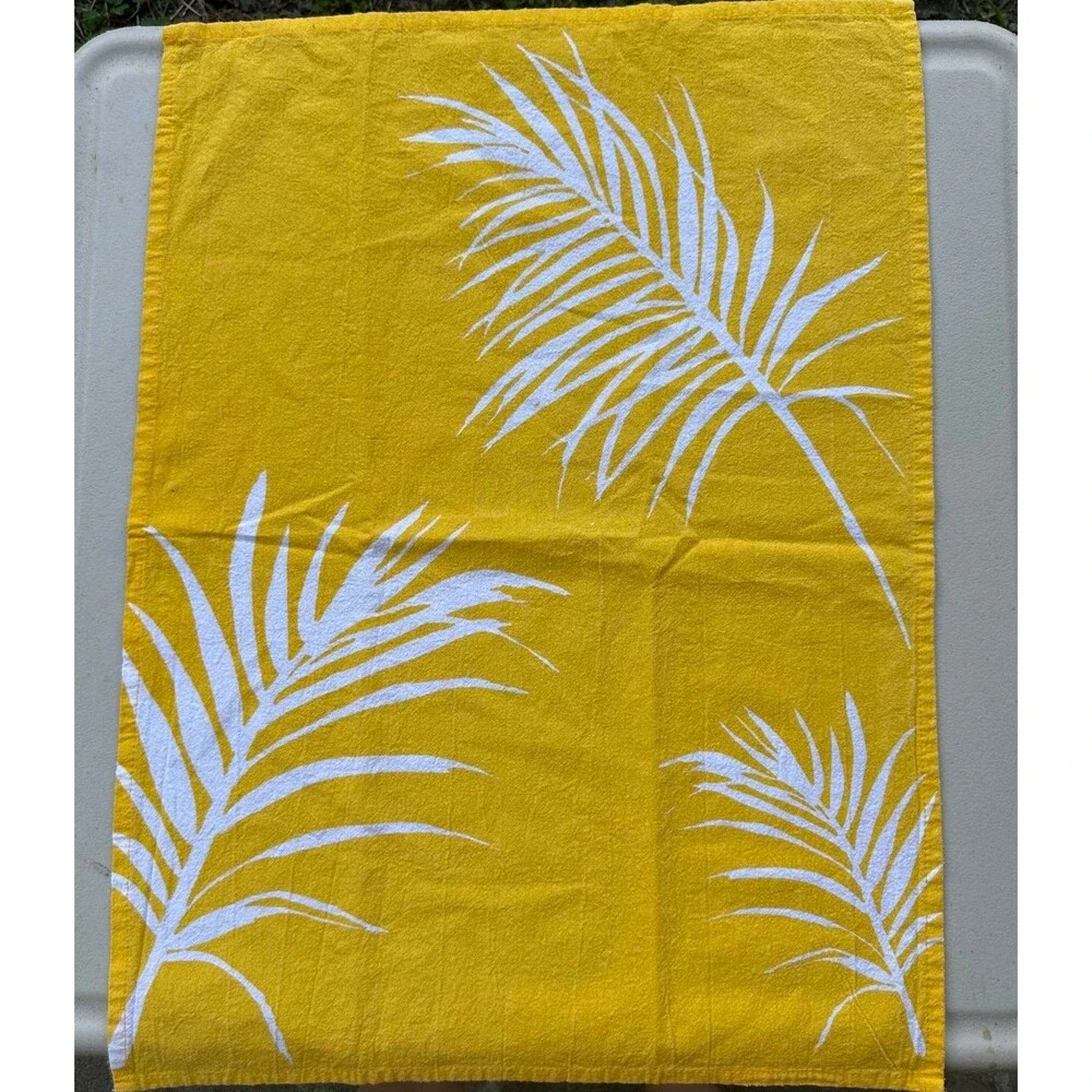 Set of 2 Liberte + Me 100% Cotton Australia Designed Tropical Theme Tea Towels